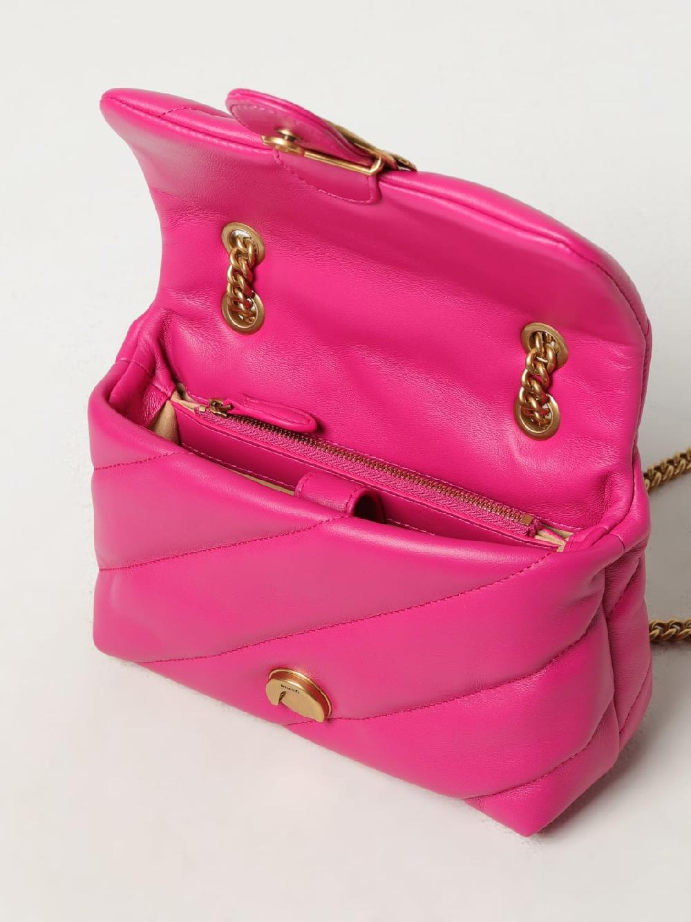 Giglio Borsa Love Puff Pinko In Nappa Trapuntata