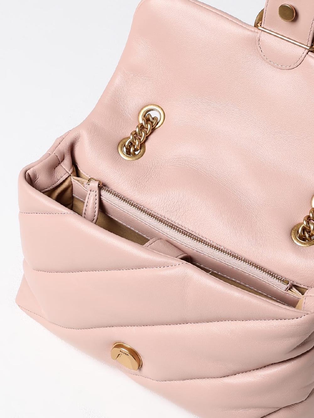 Giglio Borsa Love Puff Pinko In Nappa Trapuntata