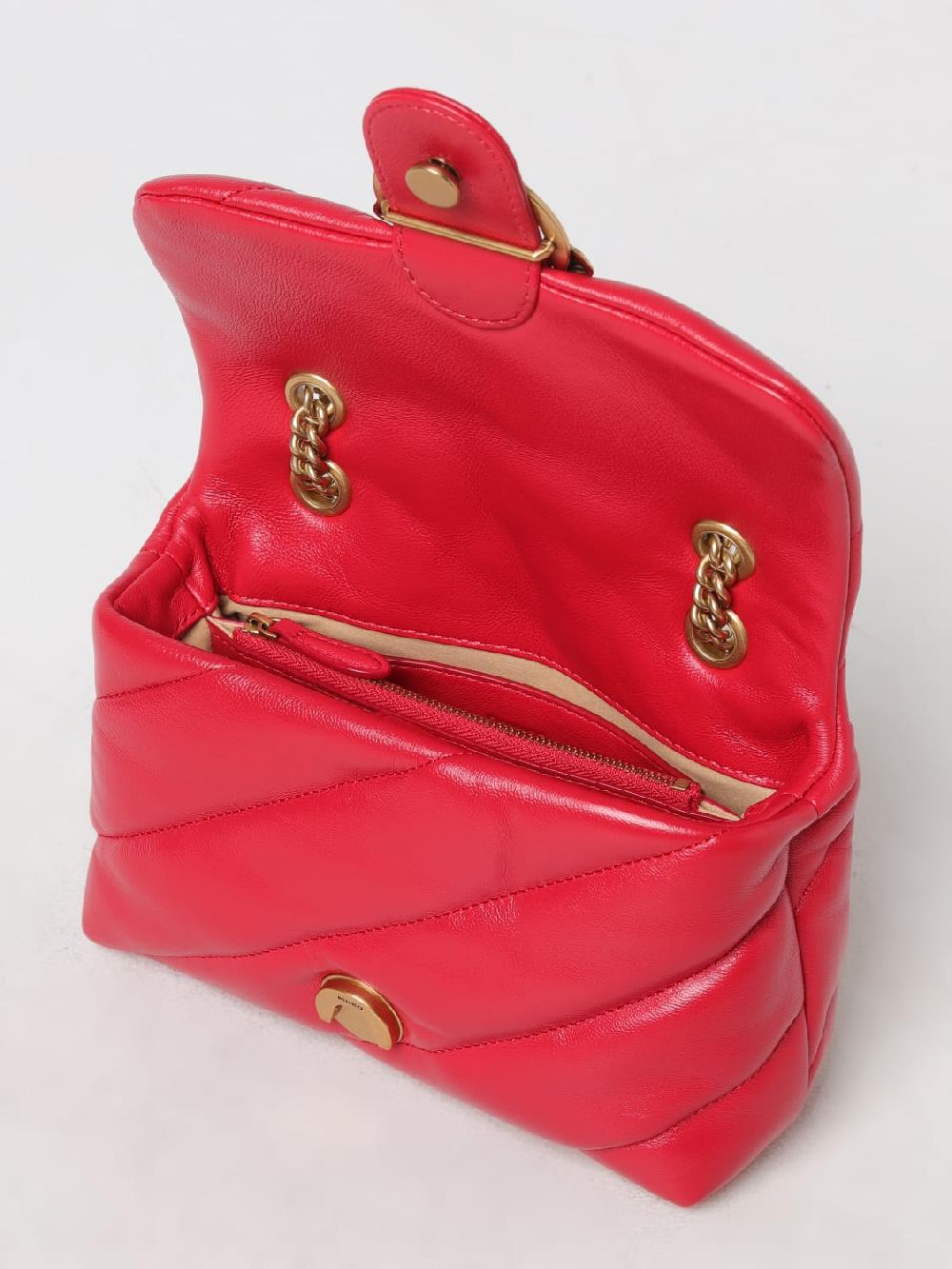 Giglio Borsa Love Puff Pinko In Nappa Trapuntata