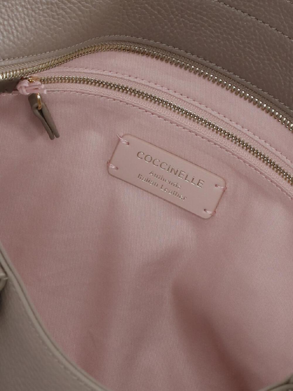 Giglio Borsa Malory Coccinelle In Pelle A Grana