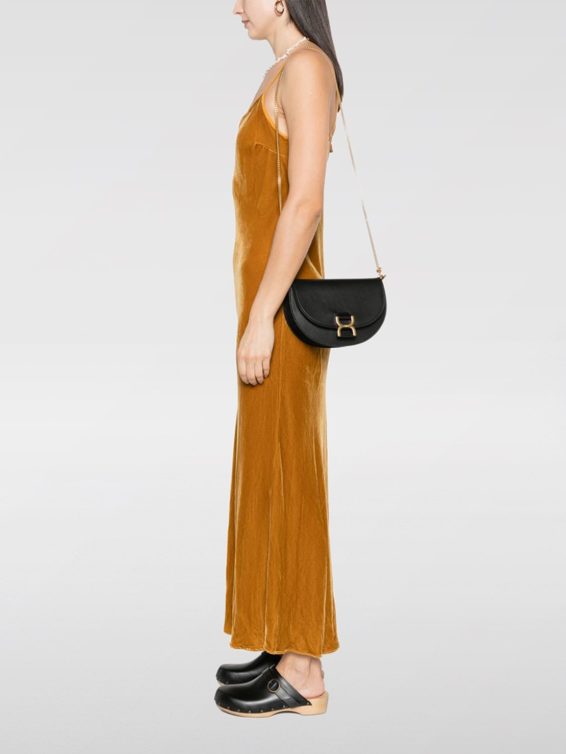 Giglio Borsa Marcie Chloè In Pelle