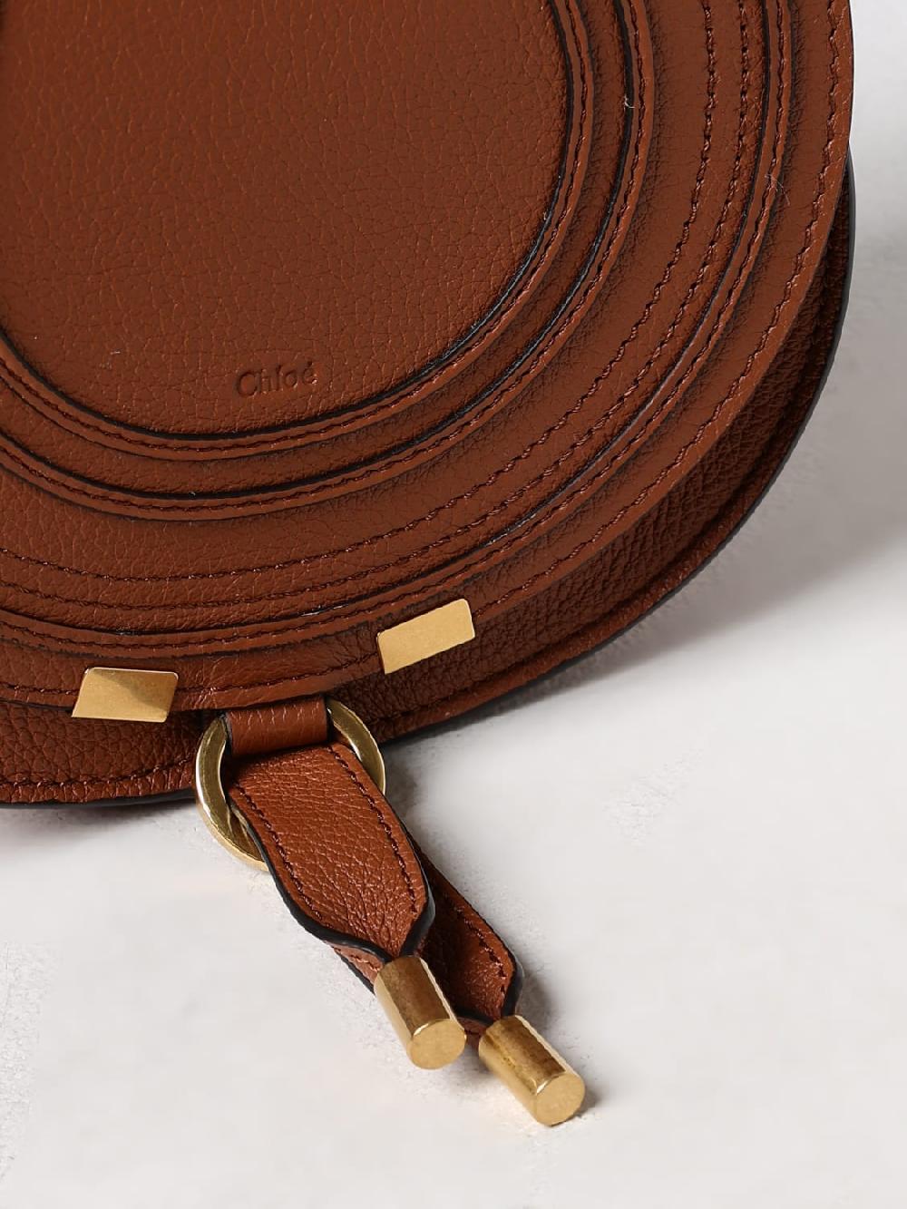 Giglio Borsa Marcie Chloè In Pelle A Grana