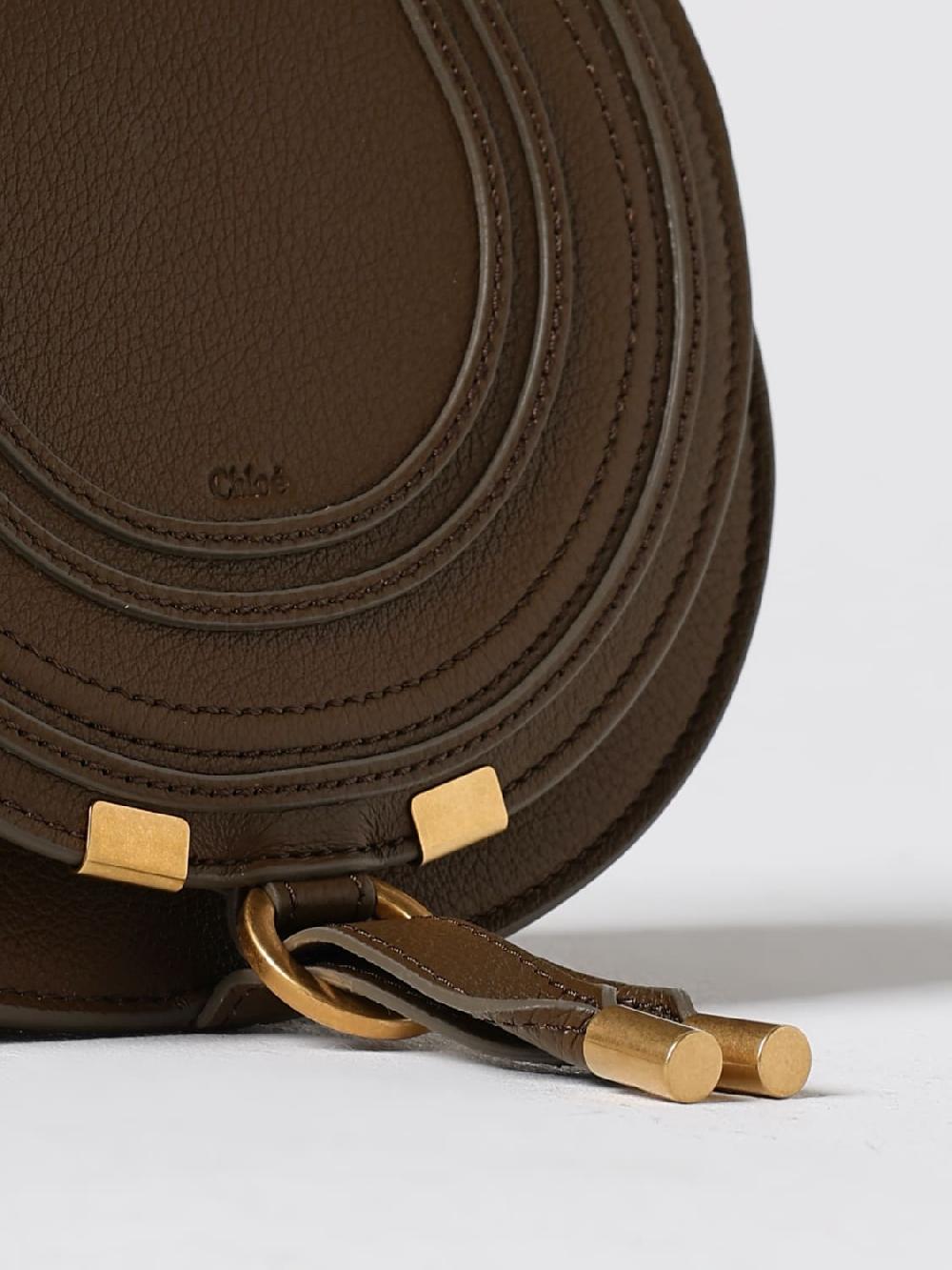 Giglio Borsa Marcie Chloè In Pelle A Grana