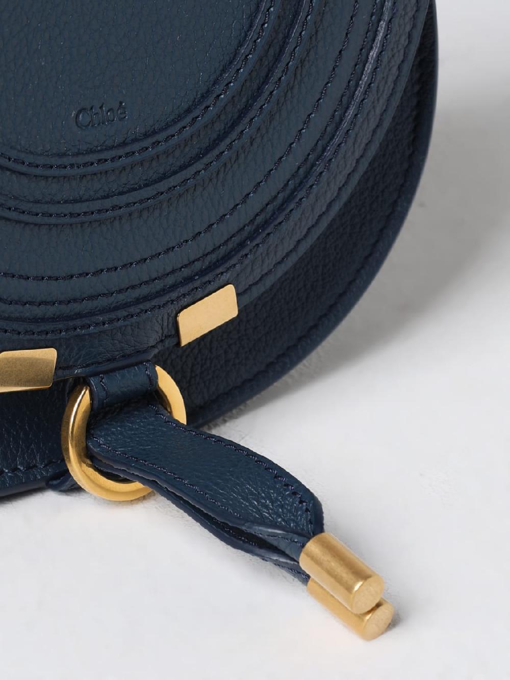 Giglio Borsa Marcie Chloè In Pelle A Grana