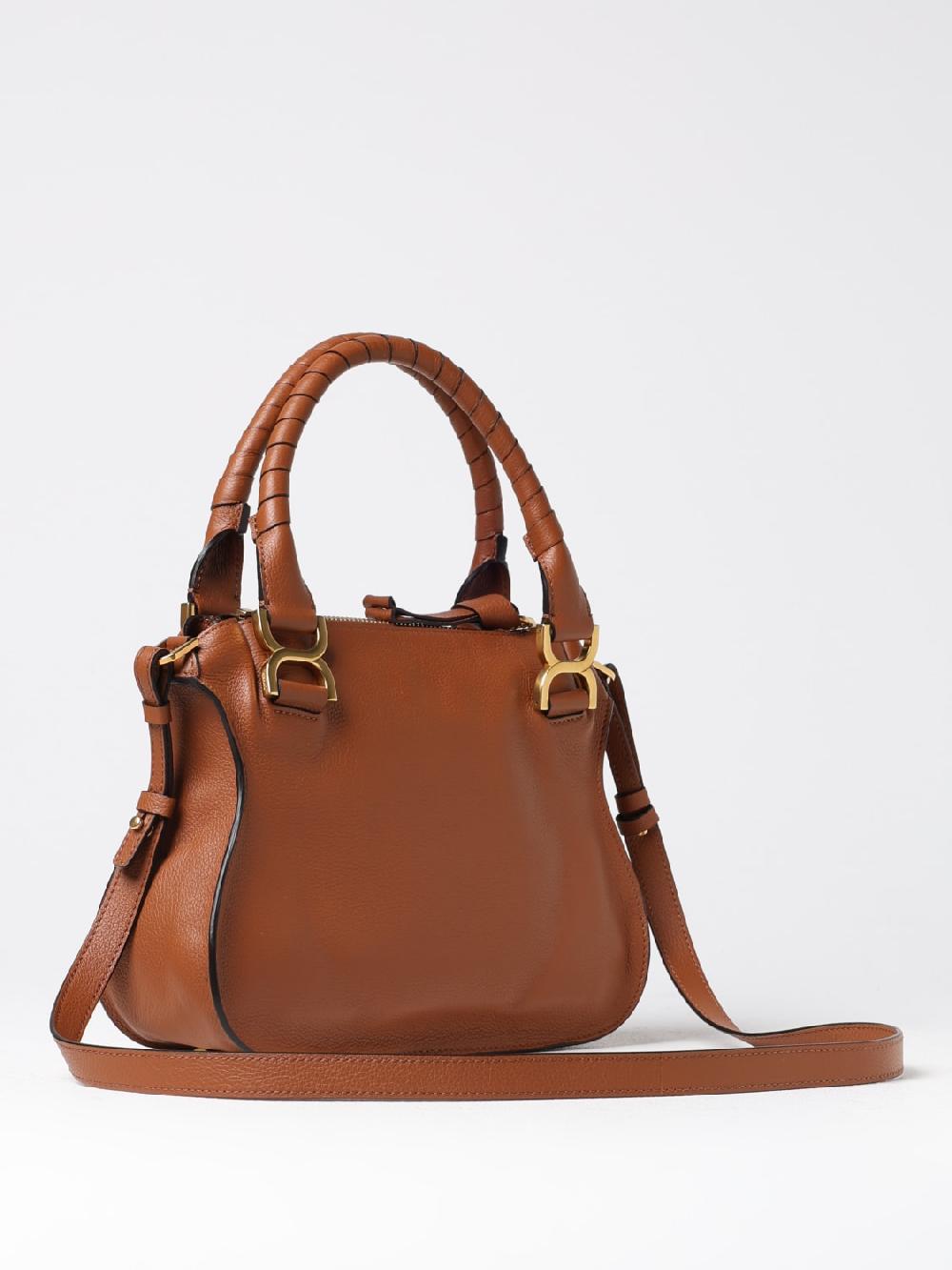 Giglio Borsa Marciè Chloè In Pelle A Grana