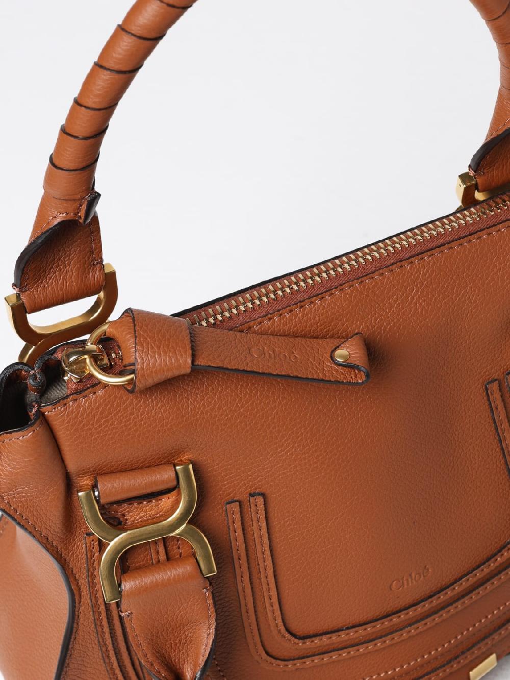 Giglio Borsa Marciè Chloè In Pelle A Grana