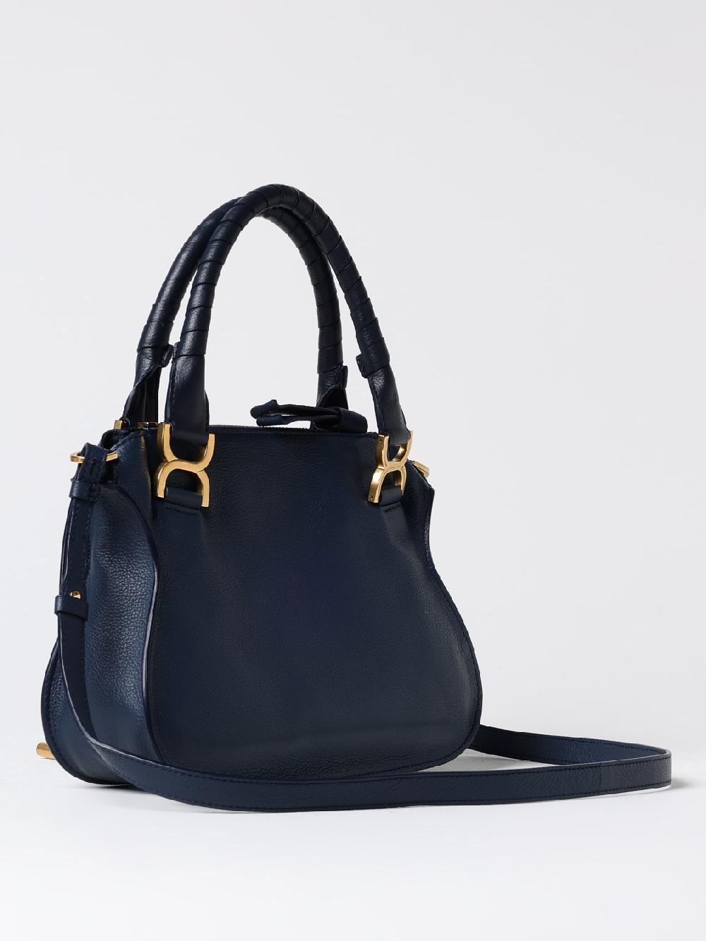 Giglio Borsa Marciè Chloè In Pelle A Grana