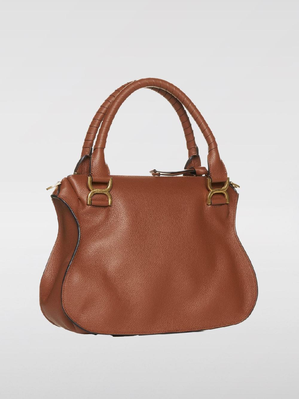 Giglio Borsa Marcie Chloè In Pelle A Grana
