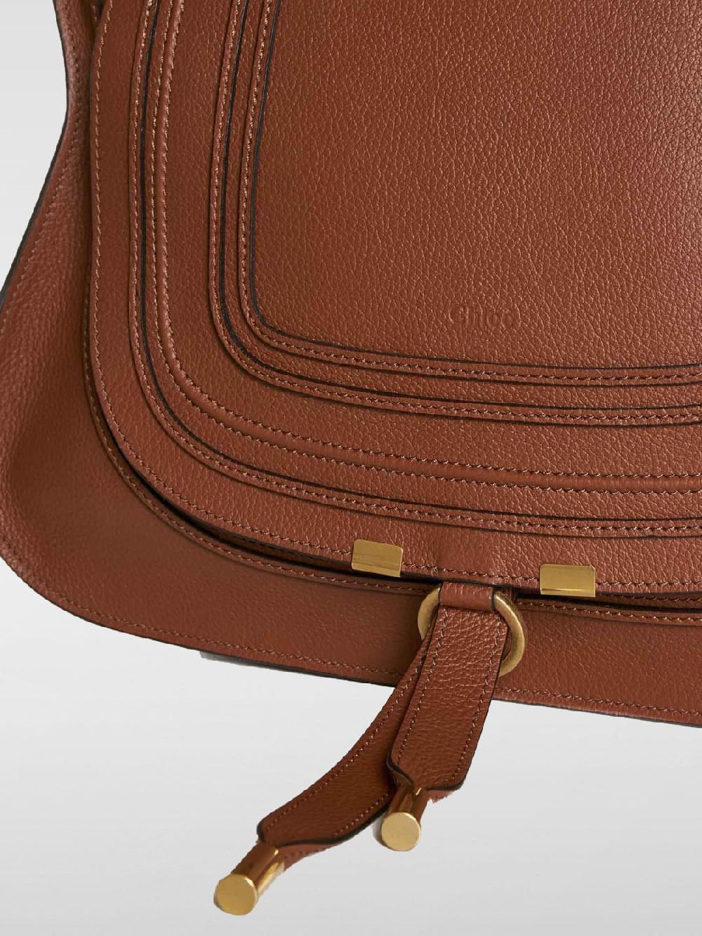 Giglio Borsa Marcie Chloè In Pelle A Grana