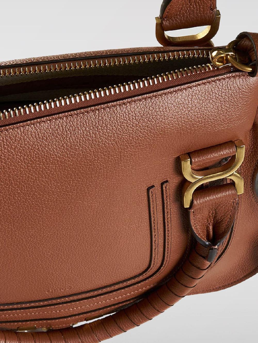 Giglio Borsa Marcie Chloè In Pelle A Grana
