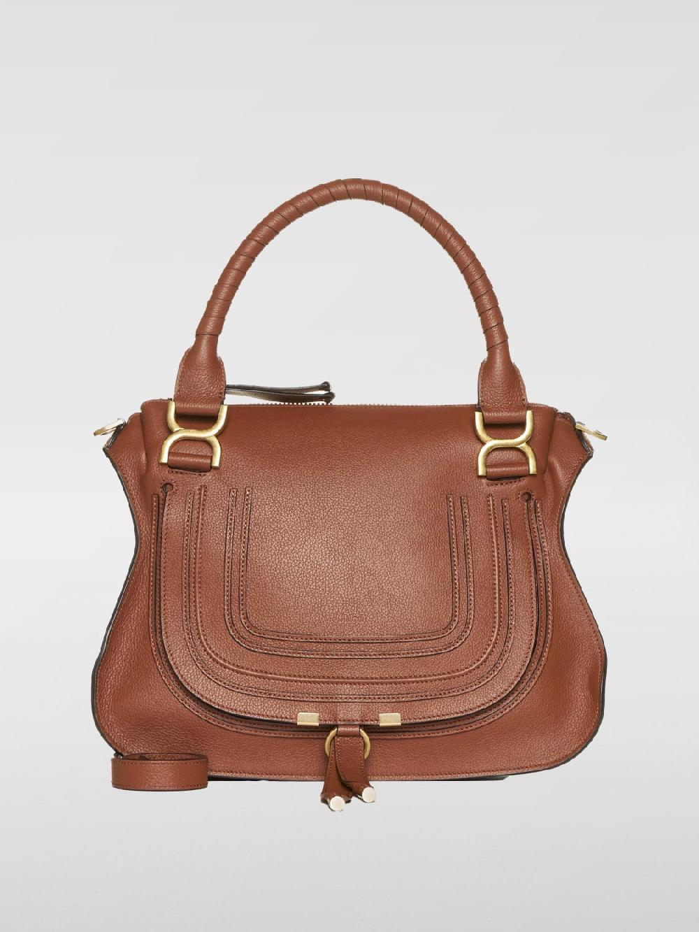 Giglio Borsa Marcie Chloè in pelle a grana