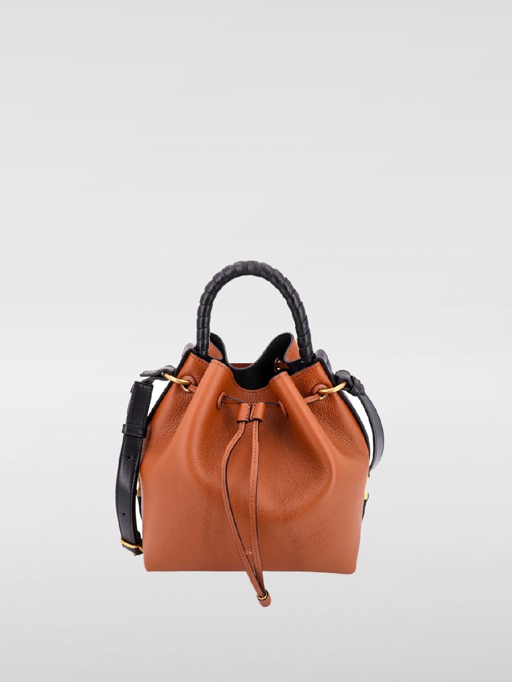 Giglio Borsa Marcie Chloè in pelle a grana