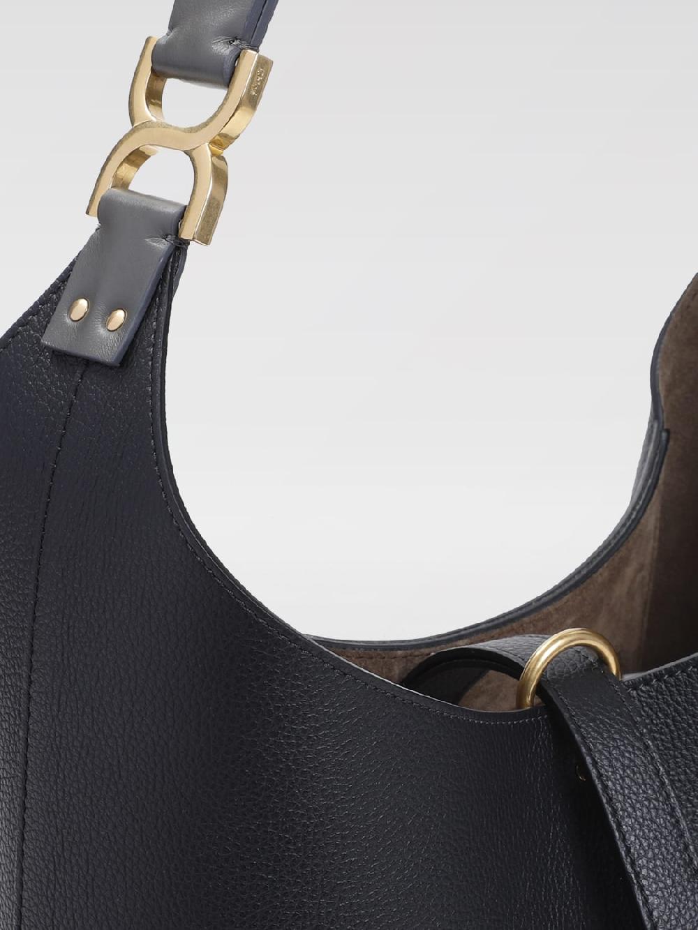 Giglio Borsa Marcie Chloè In Pelle A Grana
