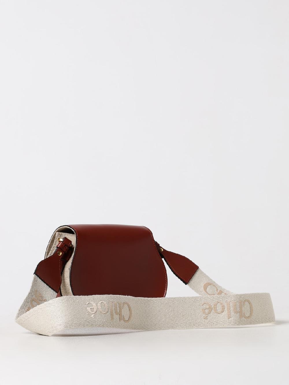 Giglio Borsa Marcie Chloè In Pelle E Canvas