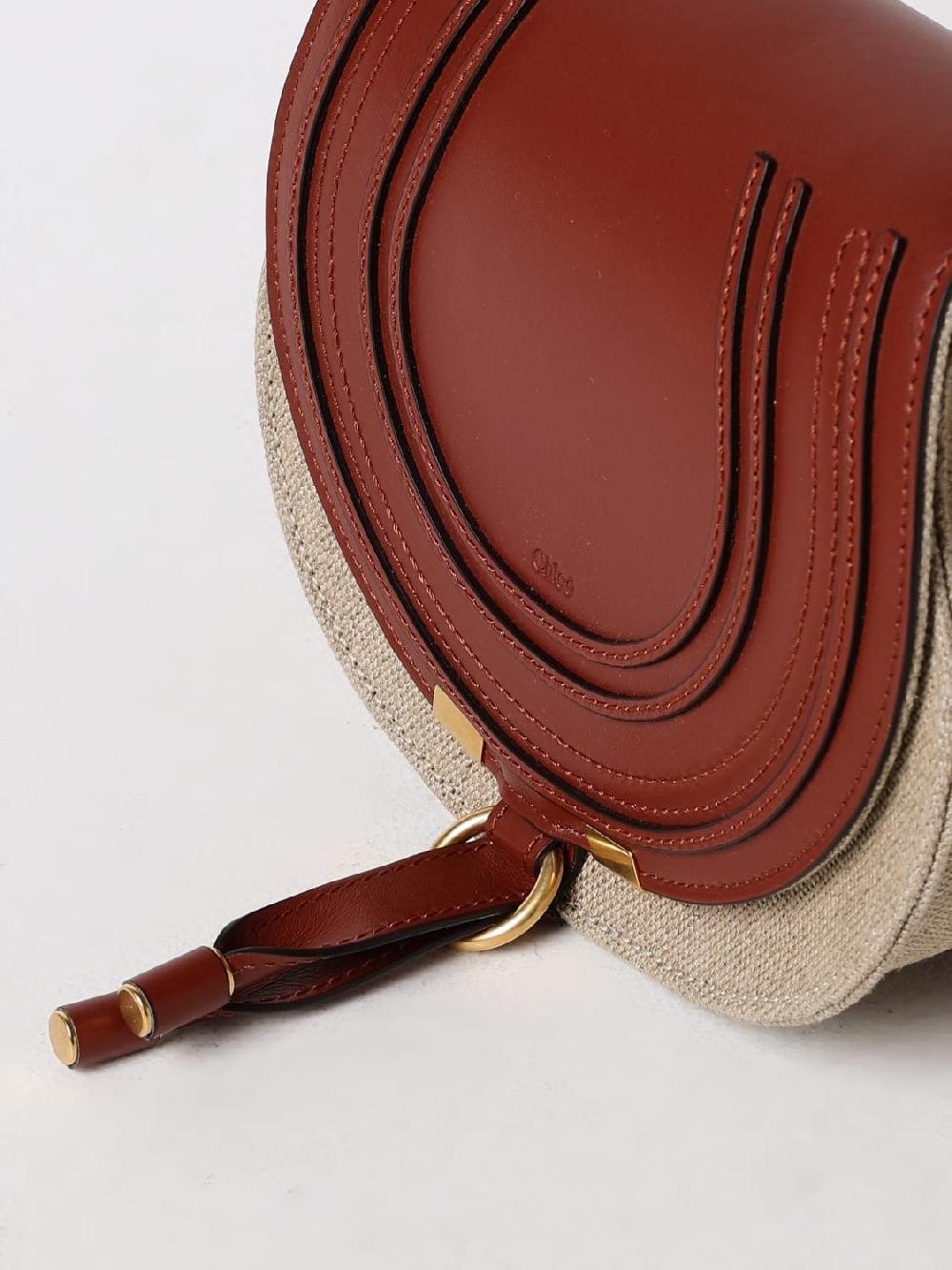 Giglio Borsa Marcie Chloè In Pelle E Canvas