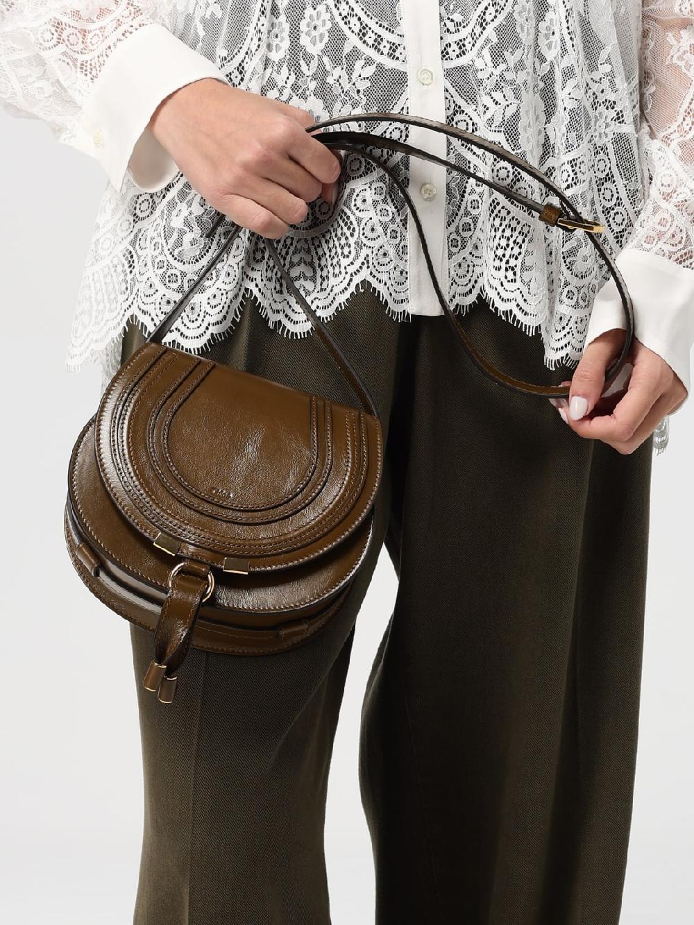 Giglio Borsa Marcie Chloè In Pelle