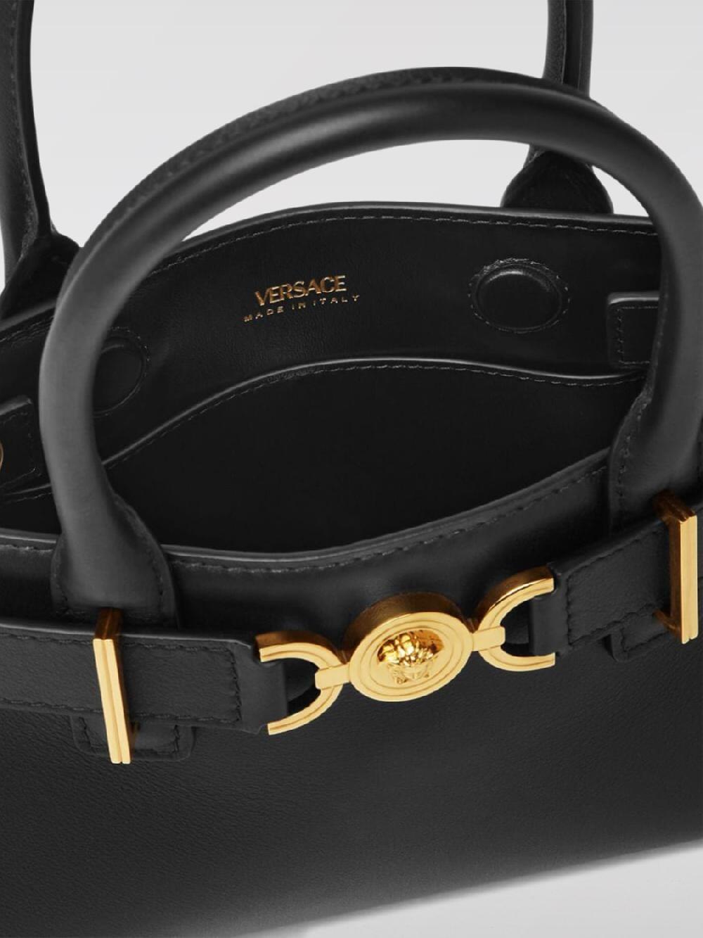 Giglio Borsa Medusa '95 Versace In Pelle