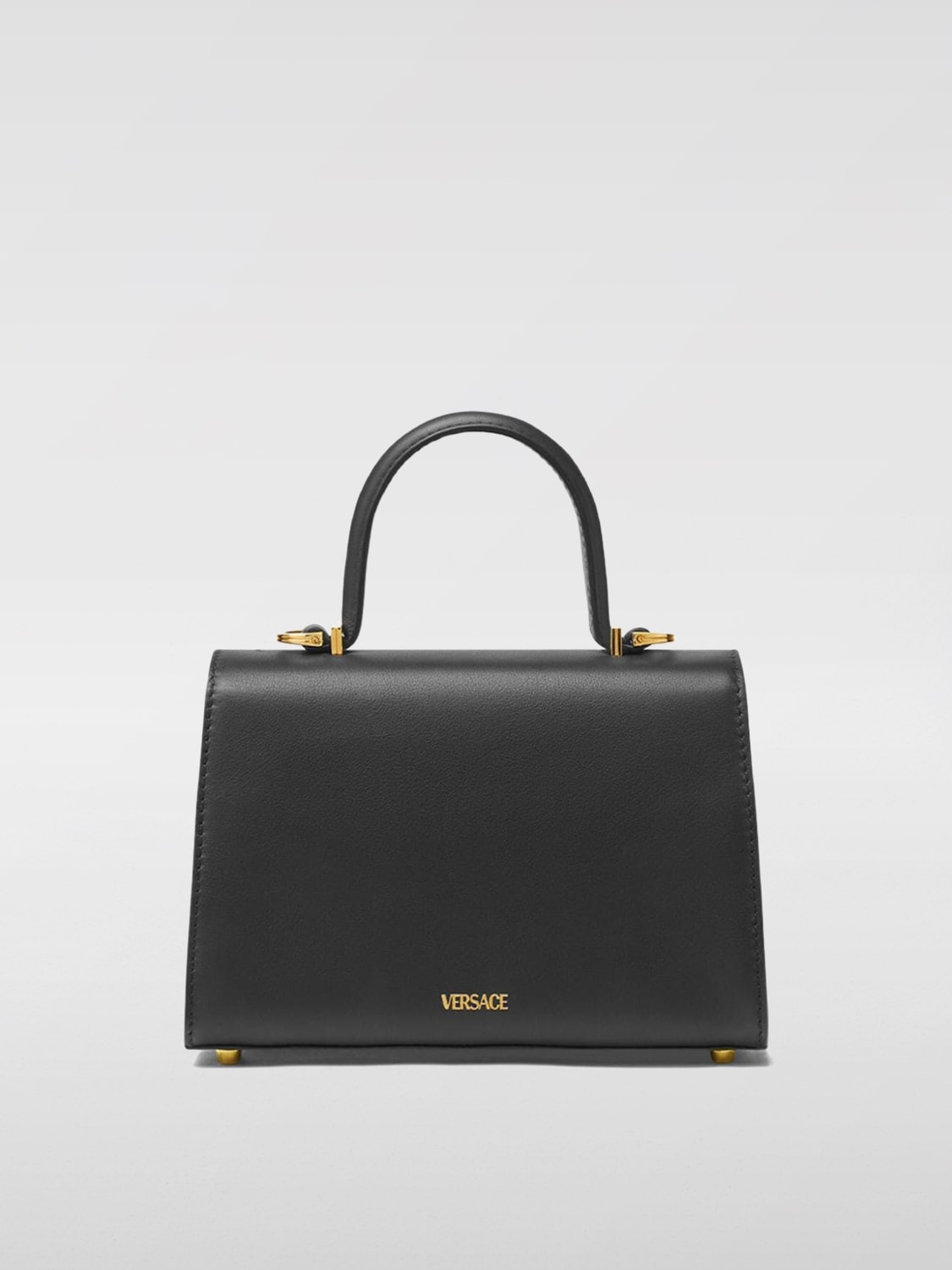 Giglio Borsa Medusa '95 Versace In Pelle Di Vitello