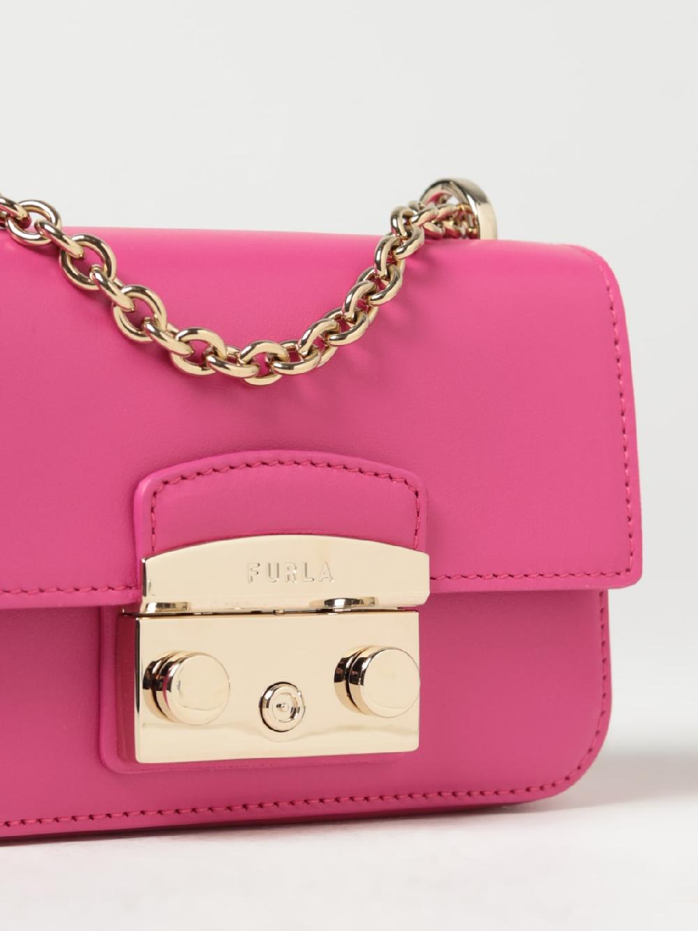 Giglio Borsa Metropolis Furla In Pelle