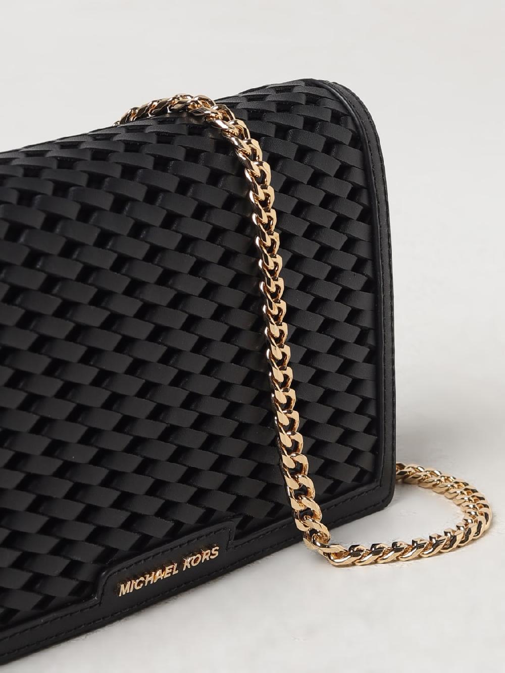 Giglio Borsa Michael Kors In Pelle Intrecciata