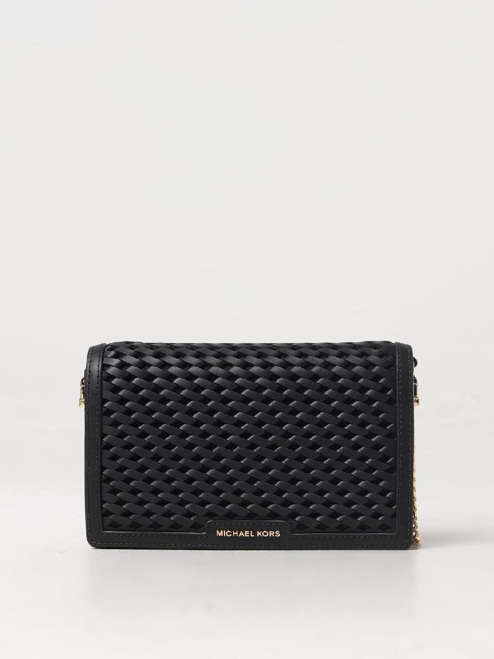 Giglio Borsa Michael Kors in pelle intrecciata