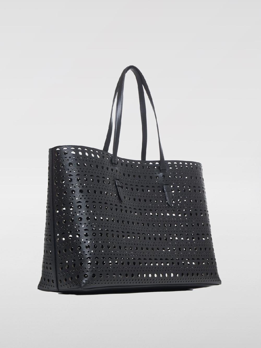 Giglio Borsa Mina AlaÏa In Pelle Traforata