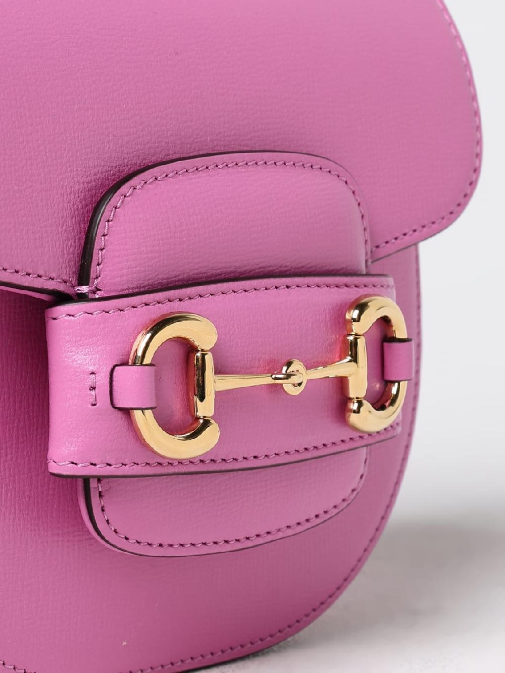Giglio Borsa Mini Horsebit 1955 Gucci In Pelle