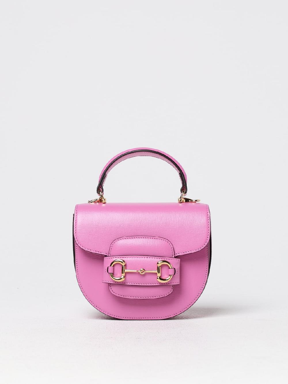 Giglio Borsa mini Horsebit 1955 Gucci in pelle