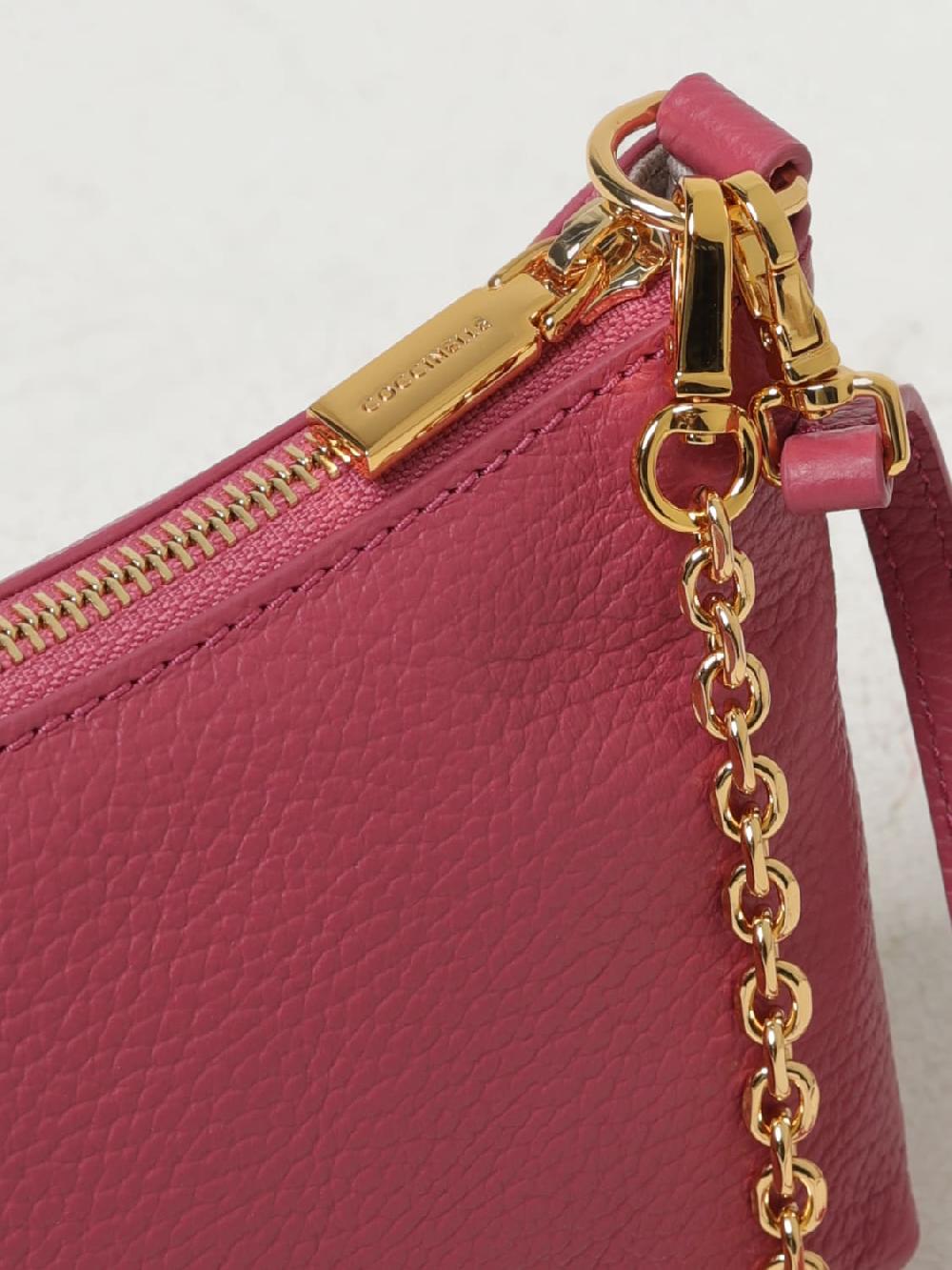 Giglio Borsa Minibag Coccinelle In Pelle A Grana