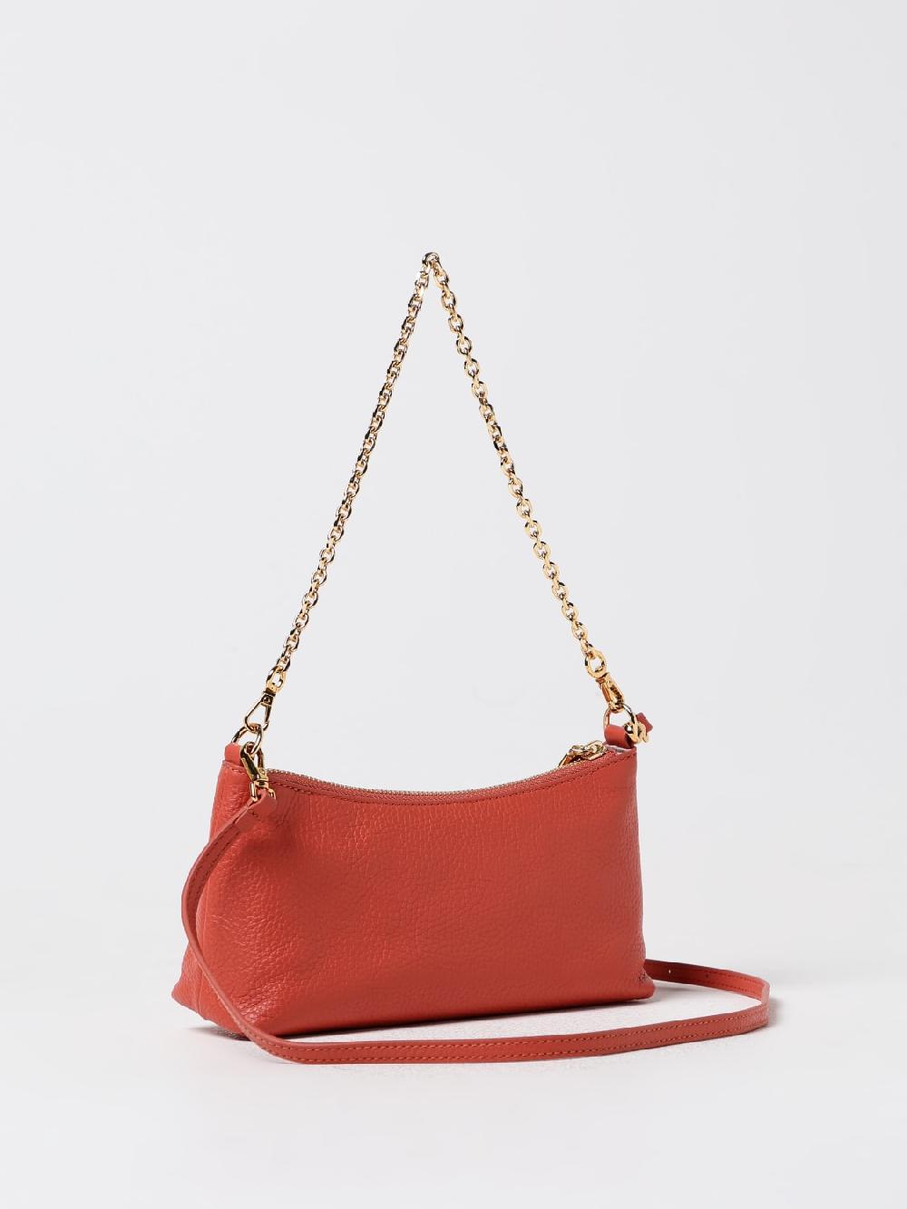 Giglio Borsa Minibag Coccinelle In Pelle A Grana
