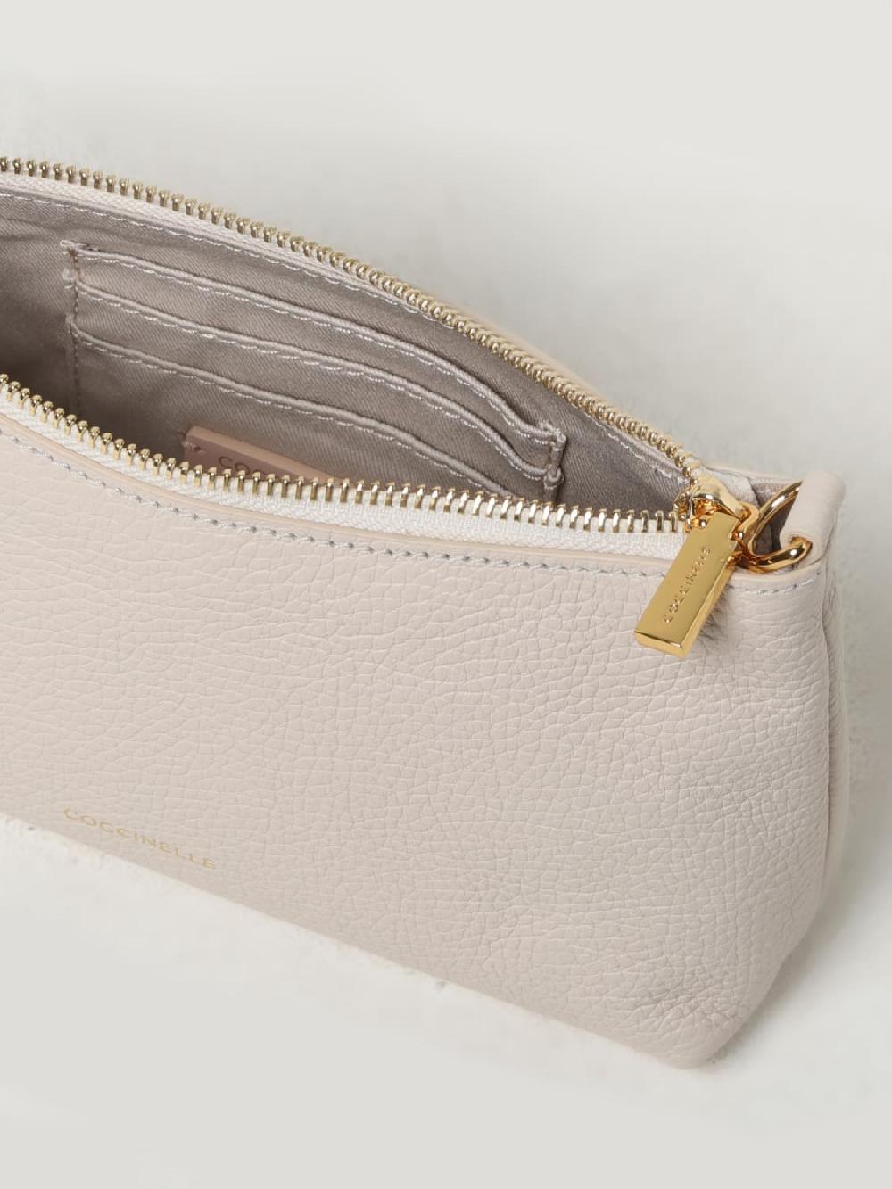 Giglio Borsa Minibag Coccinelle In Pelle A Grana