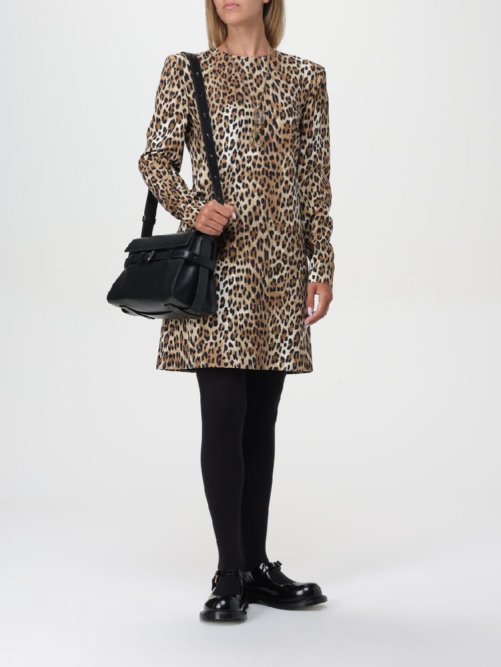 Giglio Borsa Moschino Couture In Pelle