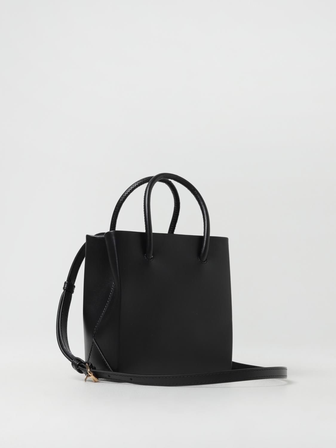 Giglio Borsa Moschino Couture In Pelle Con Logo