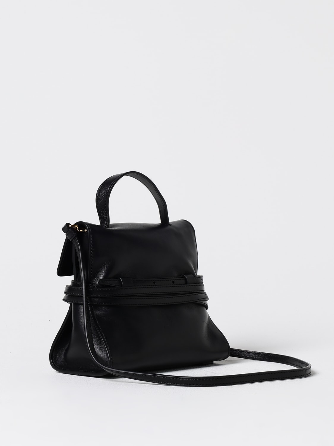Giglio Borsa Moschino Couture In Pelle