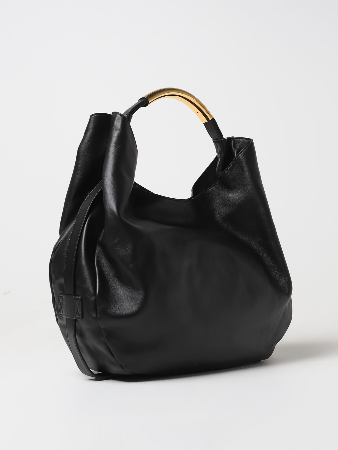 Giglio Borsa Moschino Couture In Pelle