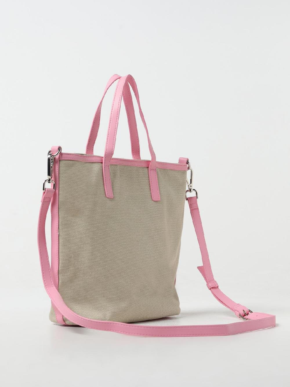 Giglio Borsa MSGM In Canvas Con Logo