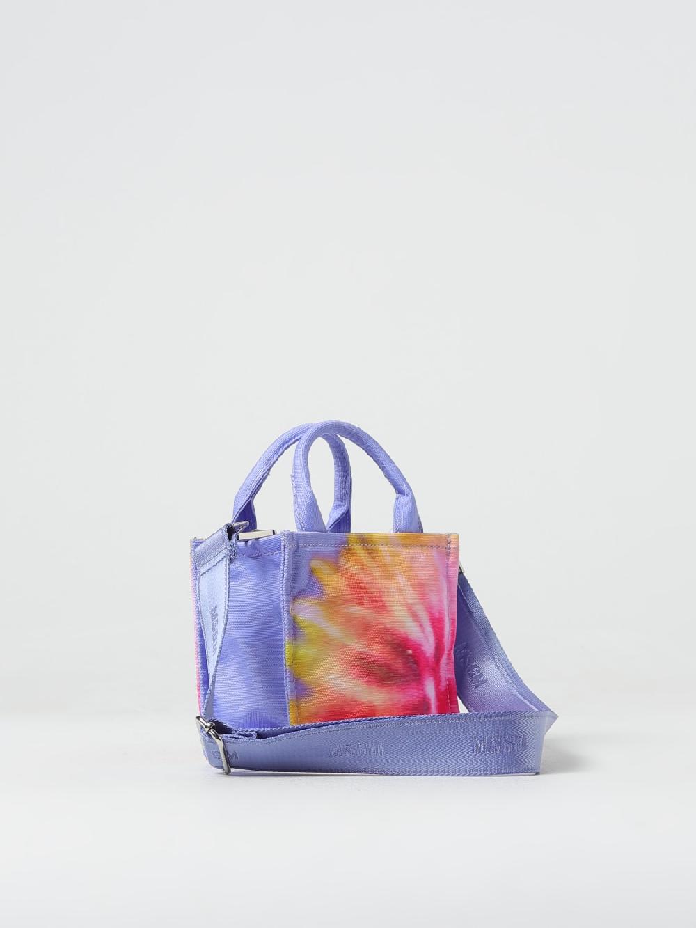 Giglio Borsa MSGM In Canvas Tie Dye
