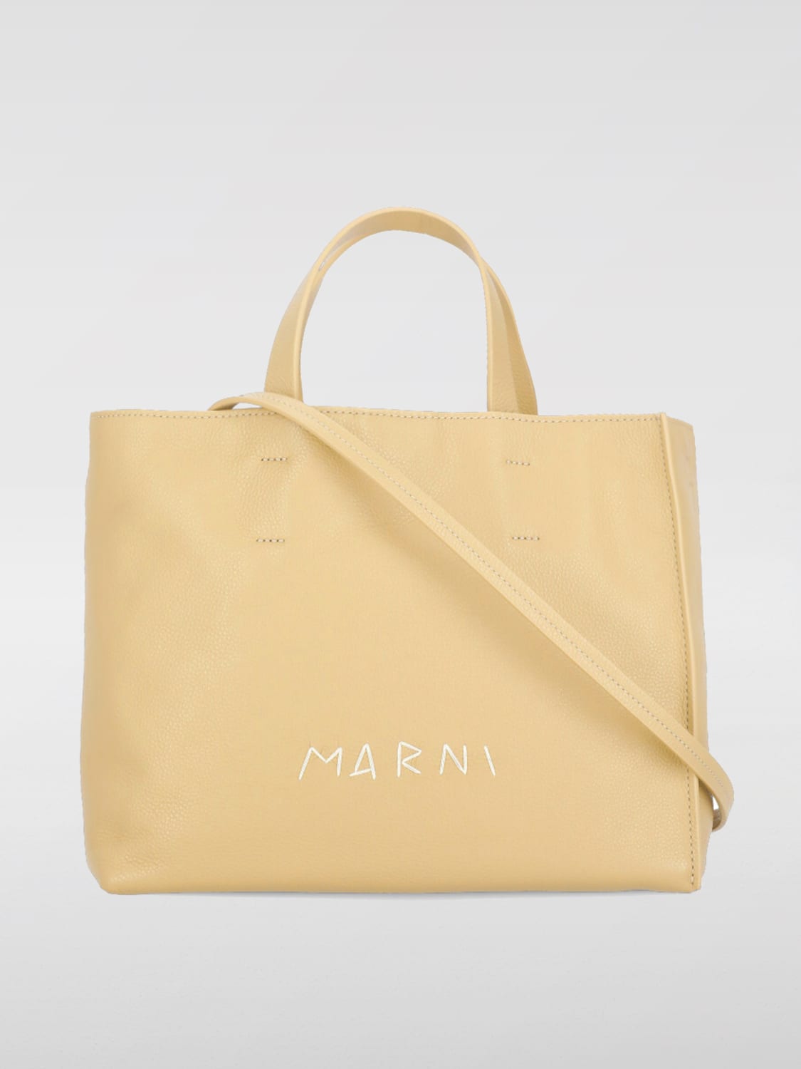 Giglio Borsa Museo Soft Marni in pelle
