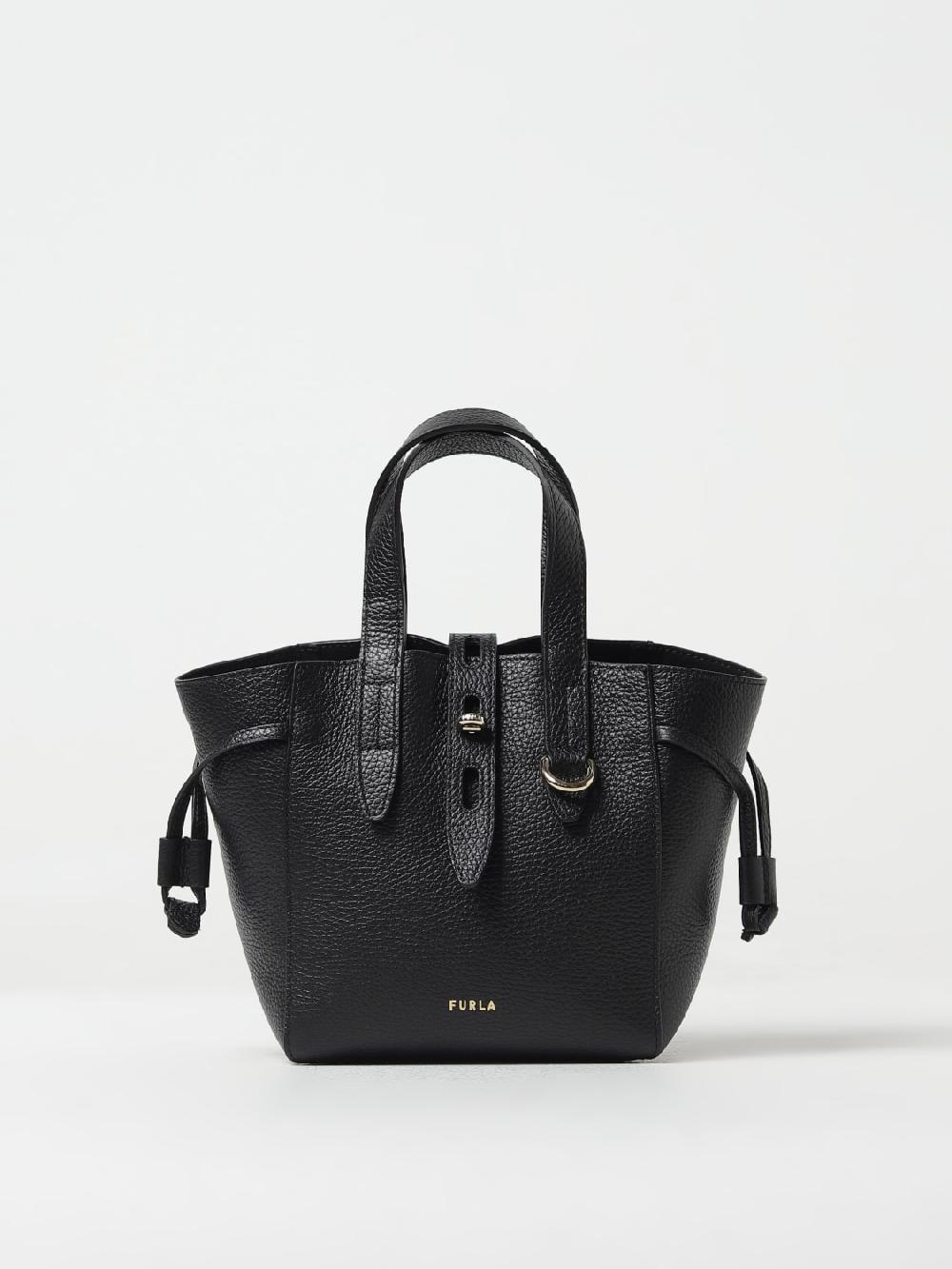 Giglio Borsa Net Furla in pelle a grana