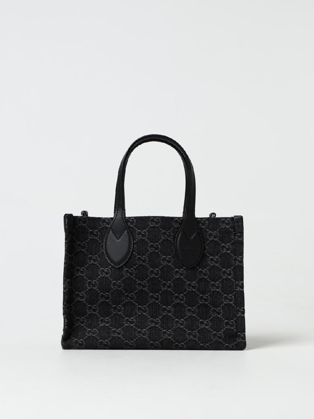 Giglio Borsa Ophidia Gucci in denim jacquard