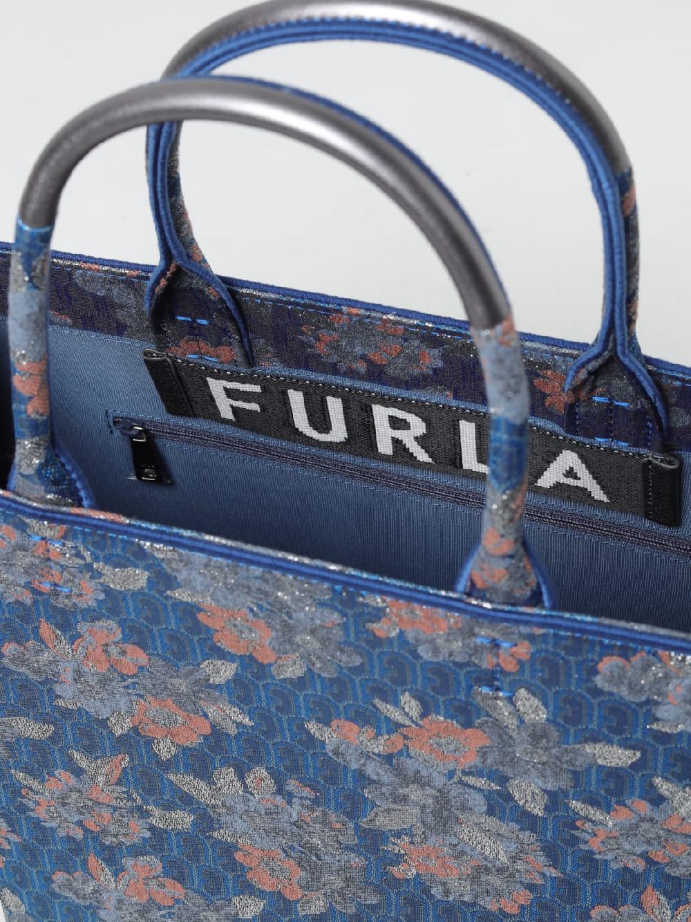 Giglio Borsa Opportunity Furla In Tessuto Jacquard
