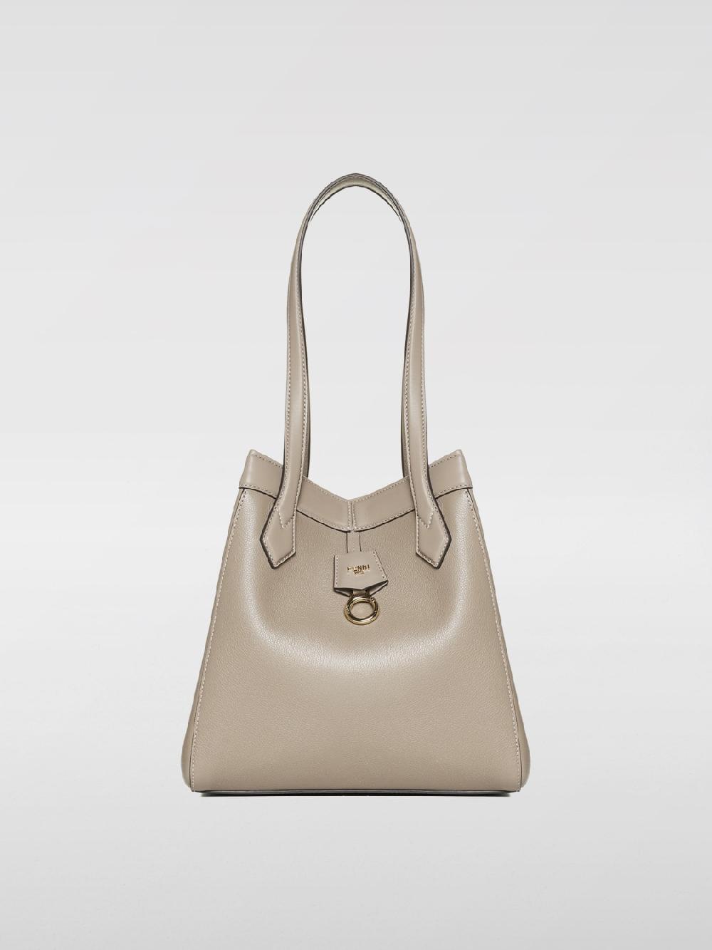 Giglio Borsa Origami Fendi in pelle a grana