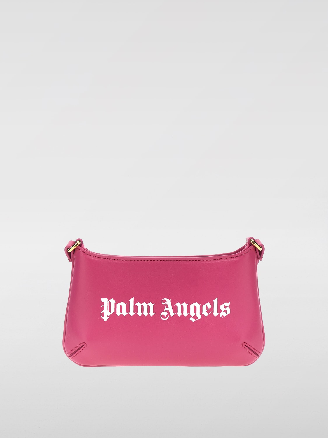 Giglio Borsa Palm Angels in pelle con logo
