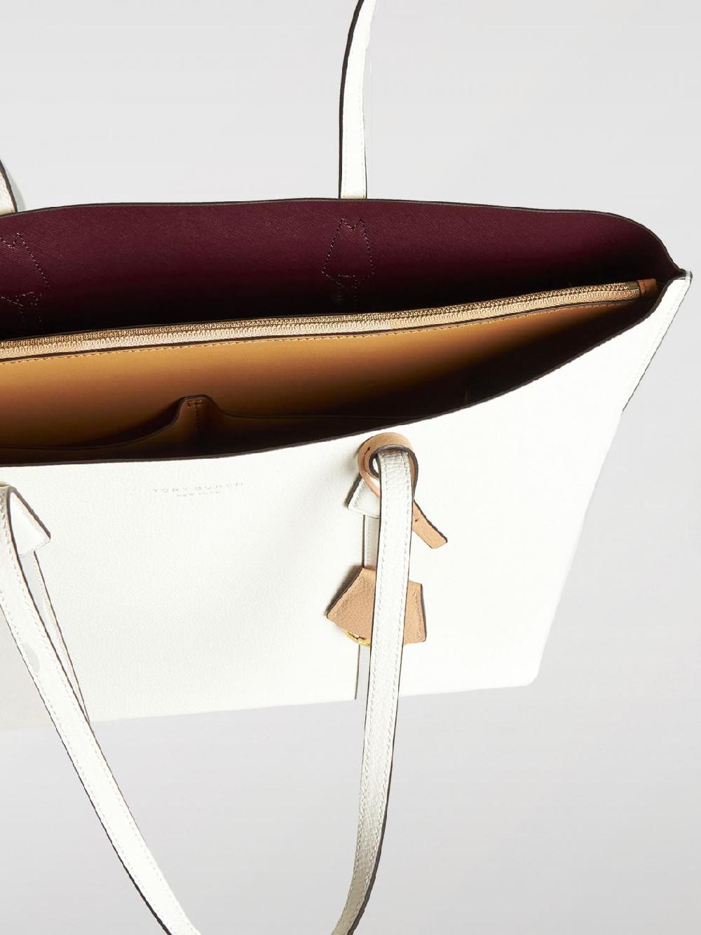 Giglio Borsa Perry Tory Burch In Pelle A Grana