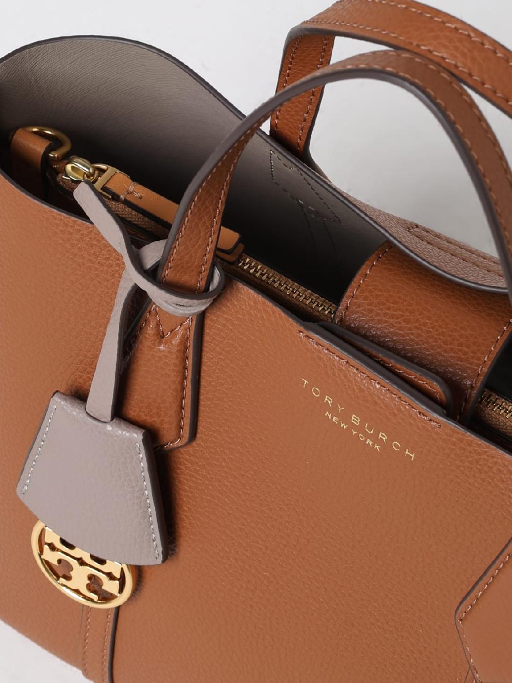 Giglio Borsa Perry Tory Burch In Pelle A Grana