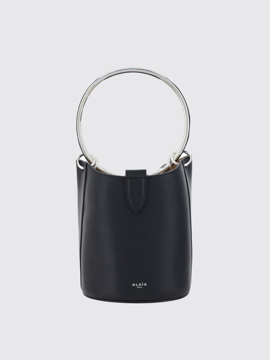 Giglio Borsa Ring AlaÏa in pelle