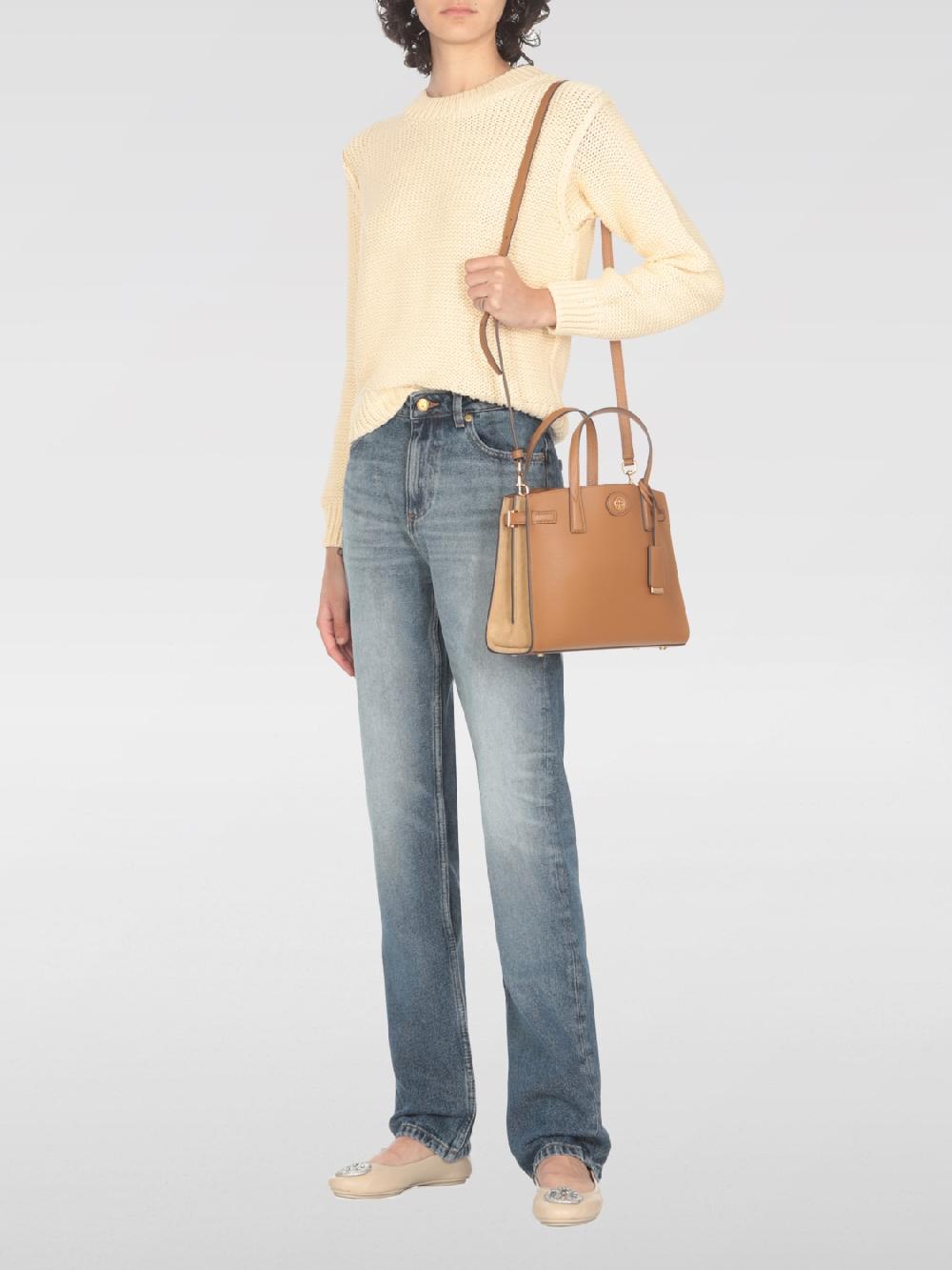 Giglio Borsa Robinson Tory Burch In Pelle