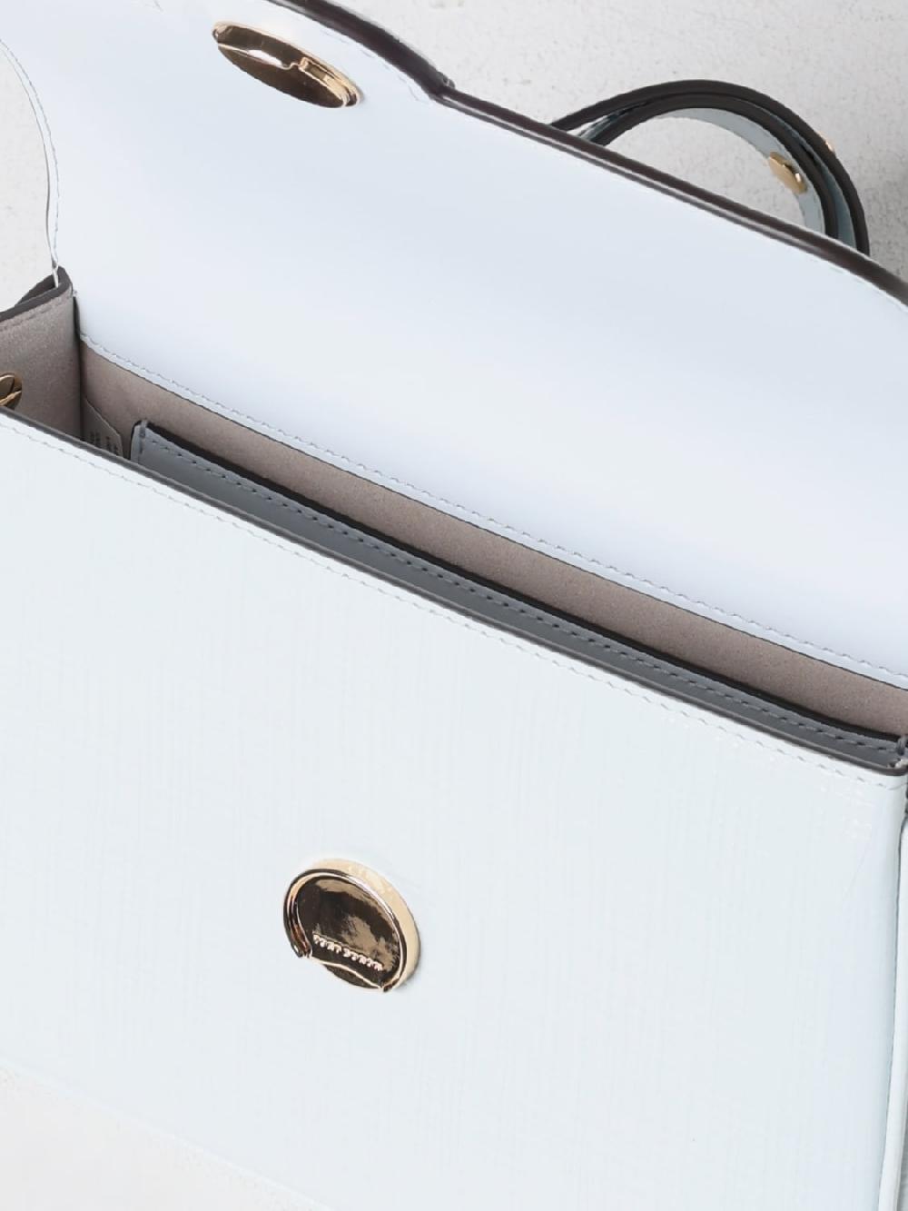 Giglio Borsa Robinson Tory Burch In Pelle Goffrata