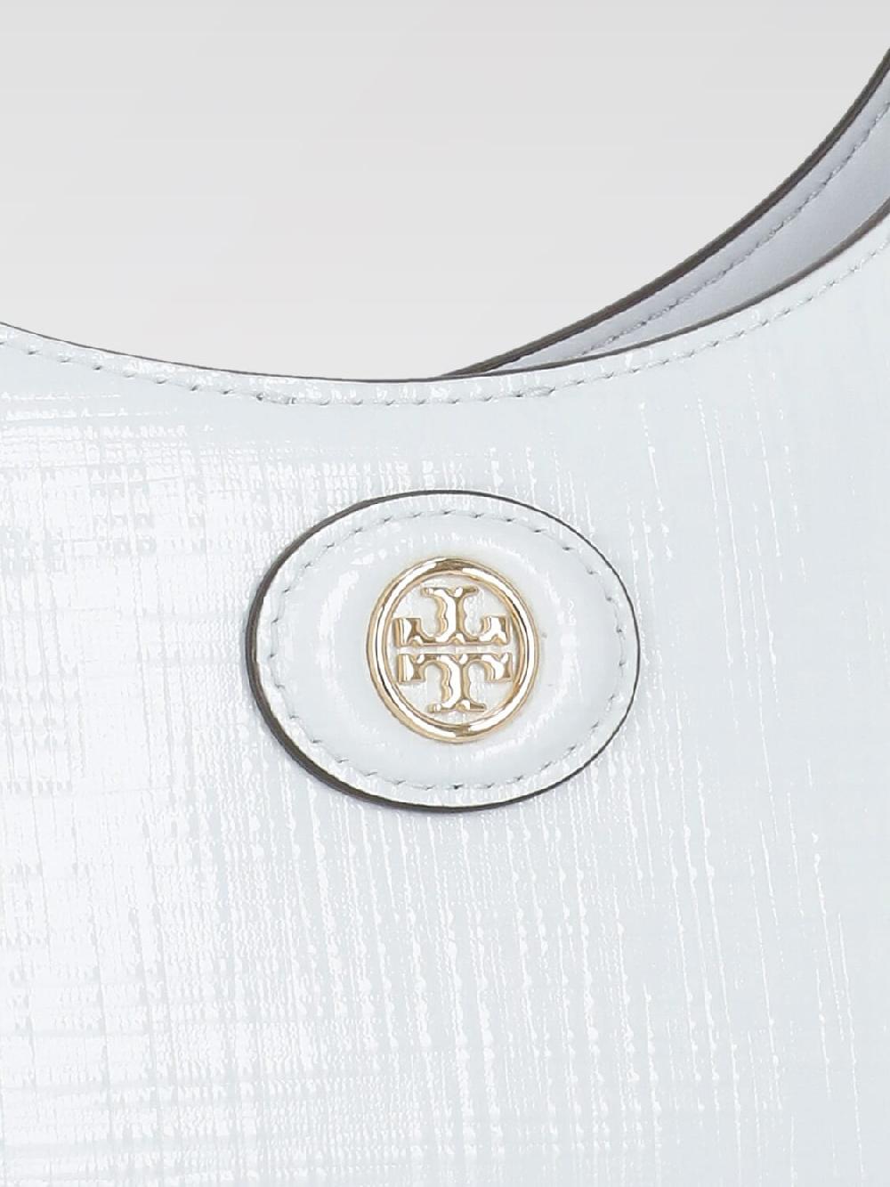 Giglio Borsa Robinson Tory Burch In Pelle Goffrata