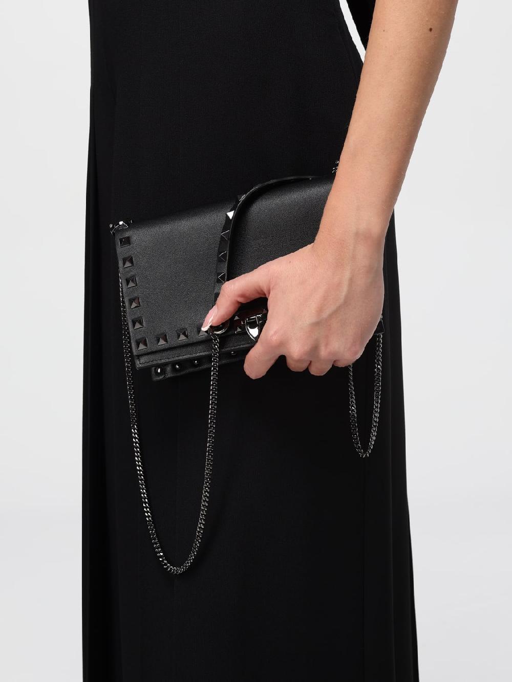 Giglio Borsa Rockstud Valentino Garavani In Pelle